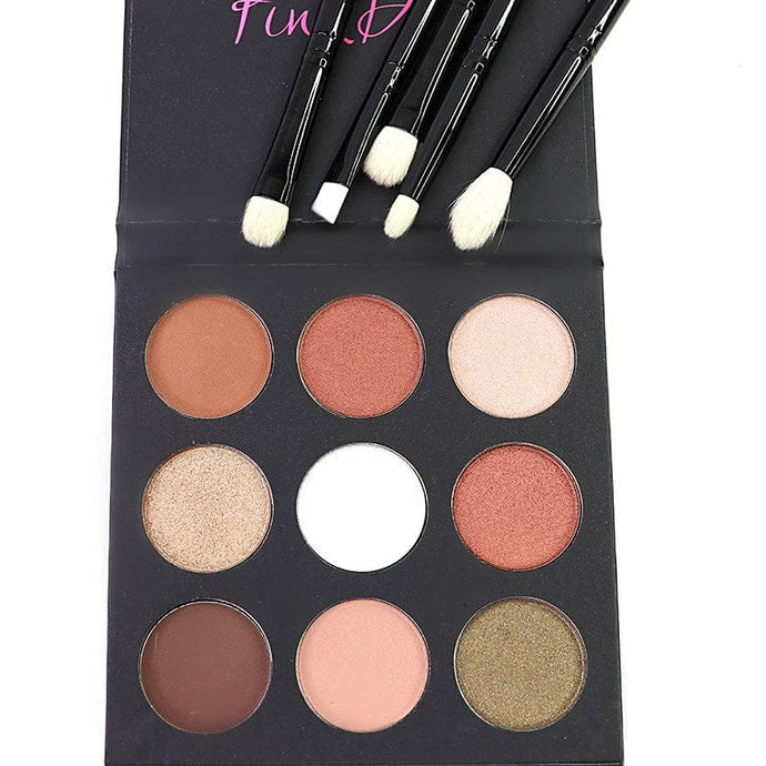 Warm Hearted Palette & All About Eyes Brush Set